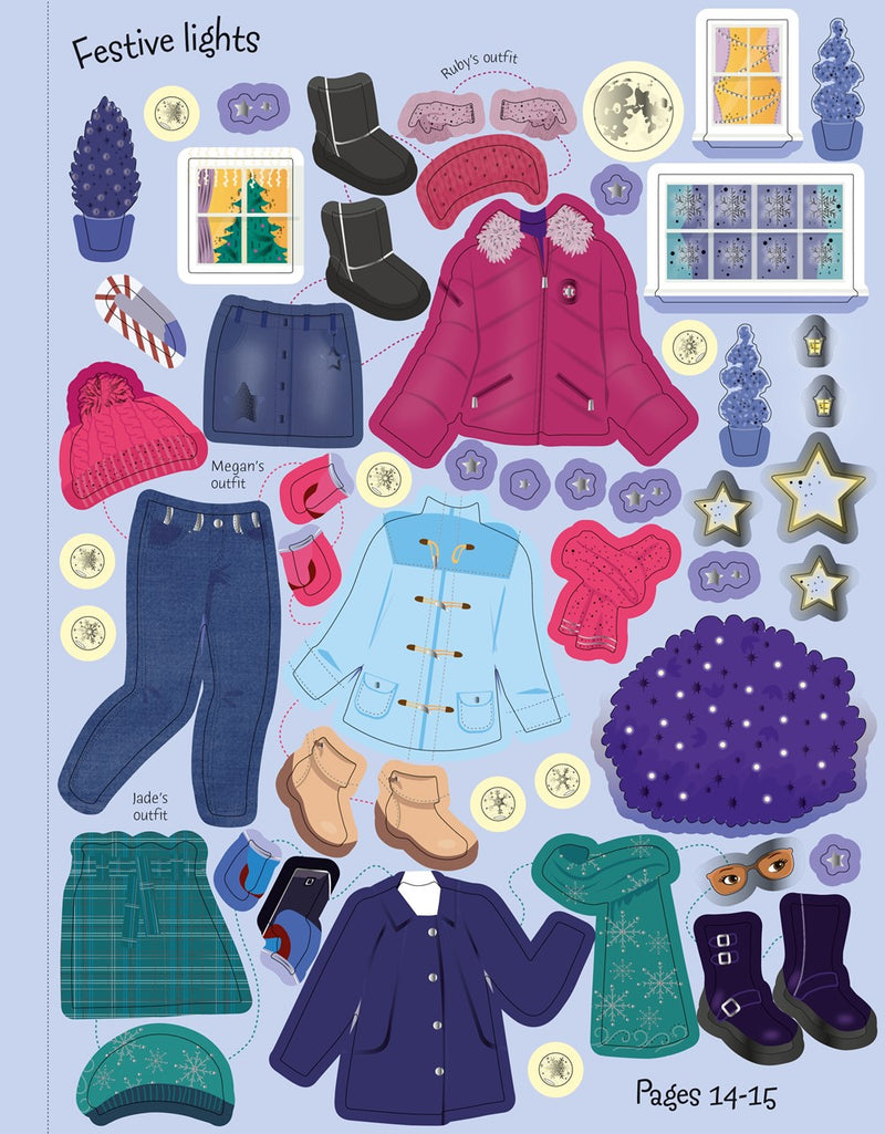 Sticker Dolly Dressing Winter Wonderland (9/25)