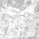 Fantasy Forest Coloring Book: John Bauer