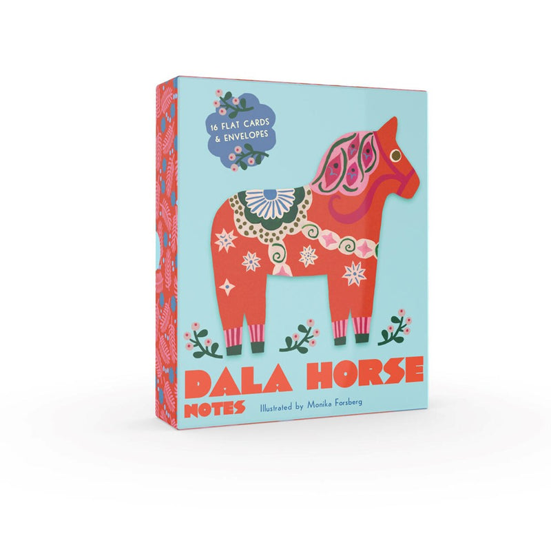 Dala Horse Notes (16 flat cards & envelopes)