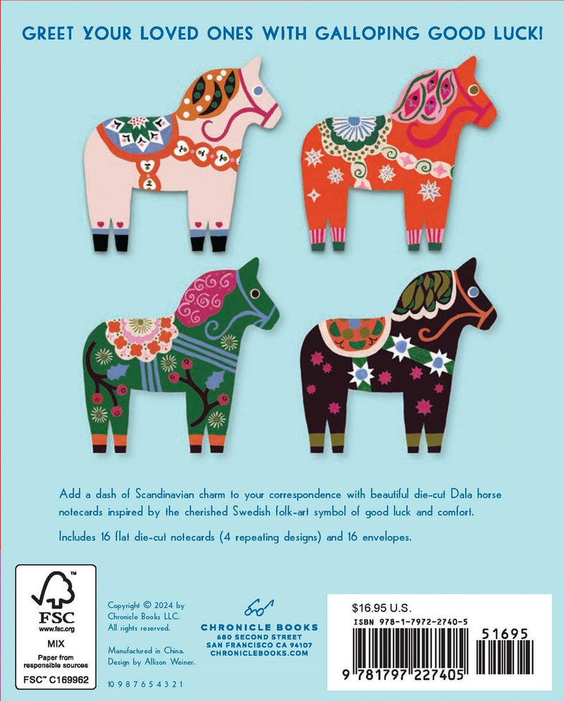 Dala Horse Notes (16 flat cards & envelopes)