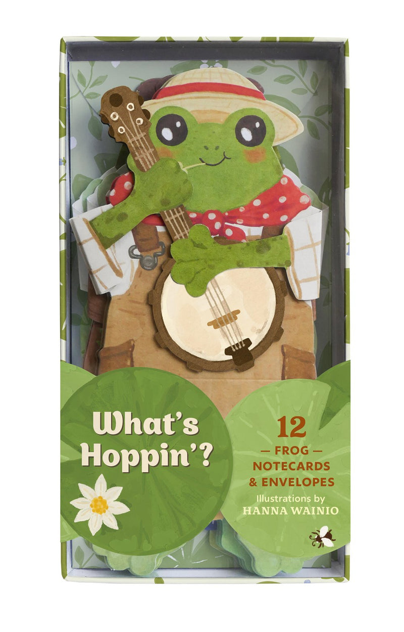 What's Hoppin'? Frog Notecards (coming soon)