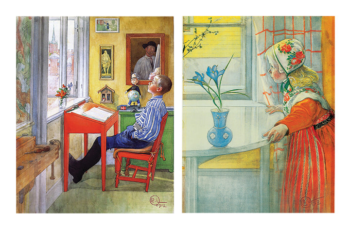 Carl Larsson Gift Enclosure Cards