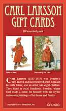 Carl Larsson Christmas Gift Enclosure Cards
