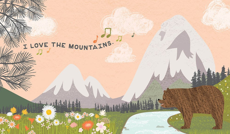 I Love the Mountains (board book)