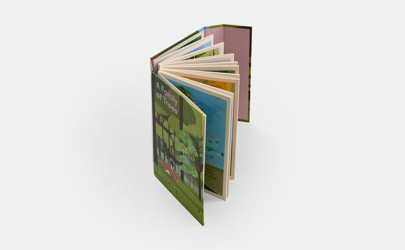 A Family of Trees (fold-out board book)