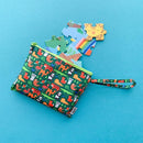 Two-Sided On-the-Go Puzzle Animal Menagerie