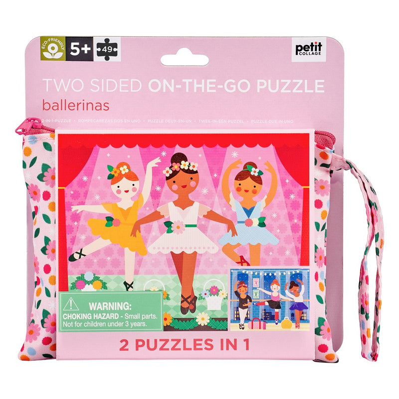 Two-Sided On-the-Go Puzzle Ballerinas