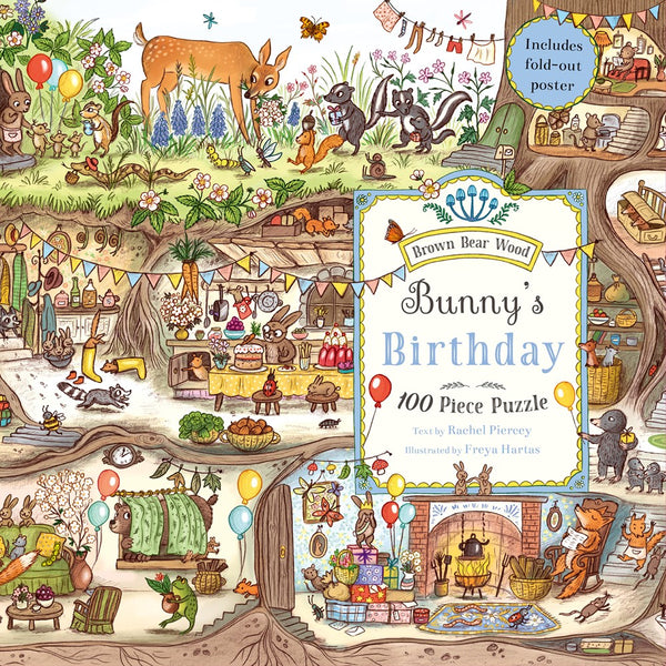 Bunny's Birthday 100-piece Puzzle