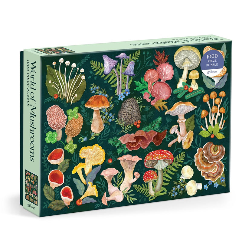 World of Mushrooms 1000-piece Puzzle