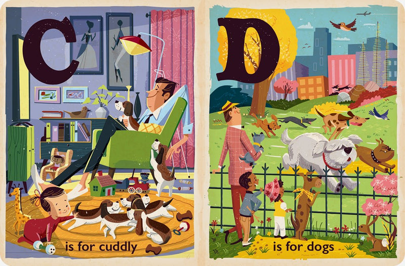 D is for Dogs (board book)