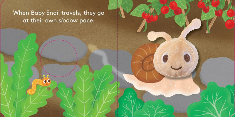 Baby Snail: Finger Puppet Book (Mar. 2025)