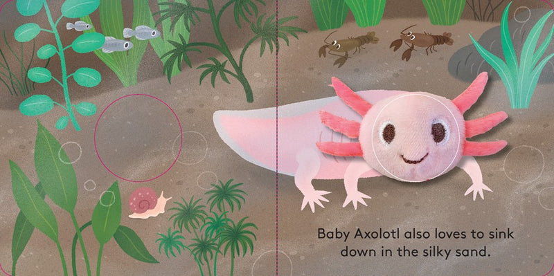 Baby Axolotl: Finger Puppet Book (Mar. 2025)