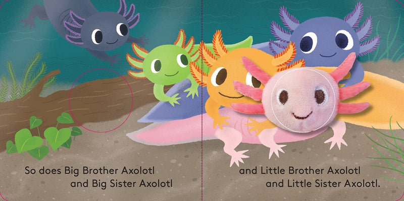 Baby Axolotl: Finger Puppet Book (Mar. 2025)