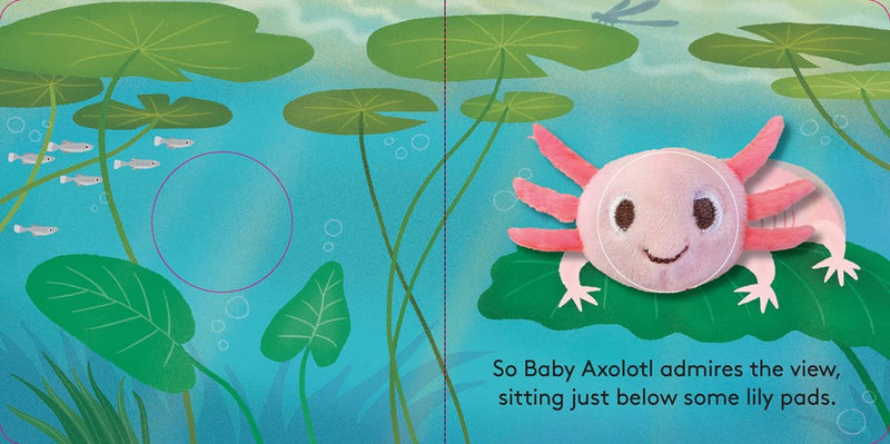 Baby Axolotl: Finger Puppet Book (Mar. 2025)