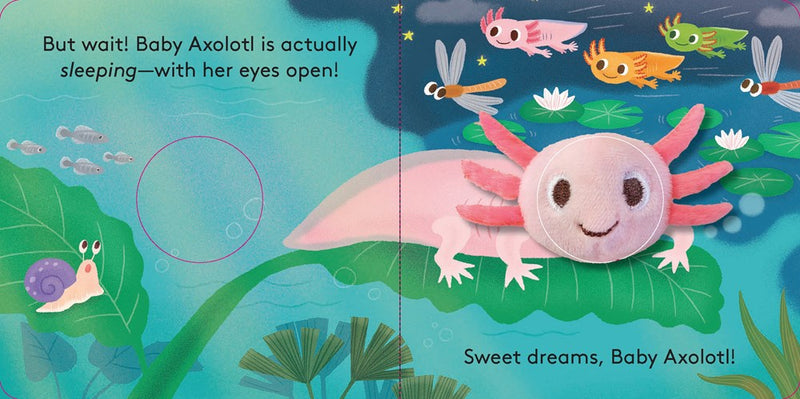 Baby Axolotl: Finger Puppet Book (Mar. 2025)