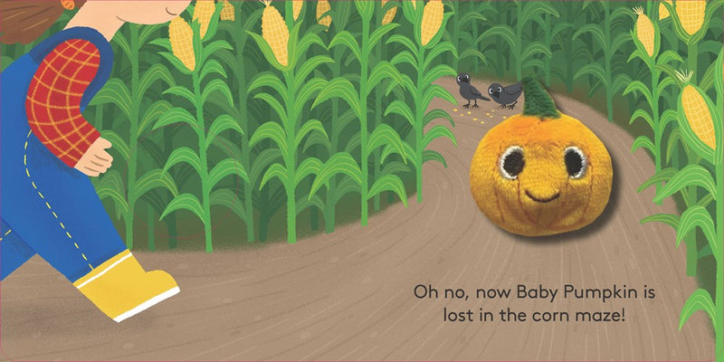 Baby Pumpkin: Finger-Puppet Book