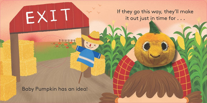 Baby Pumpkin: Finger-Puppet Book