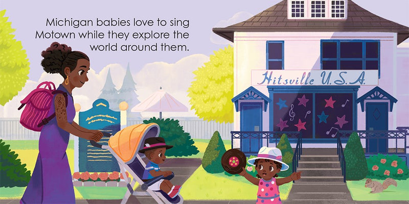 Michigan Baby (board book)