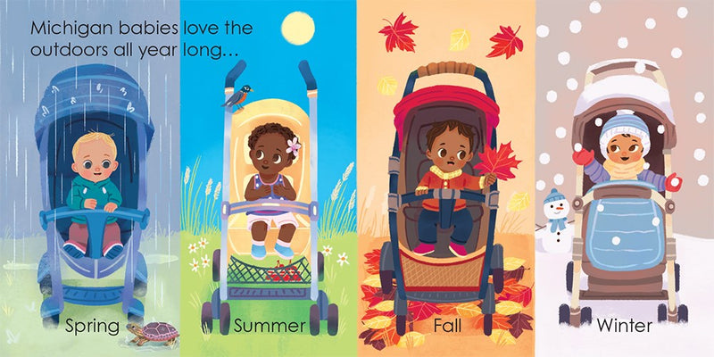 Michigan Baby (board book)