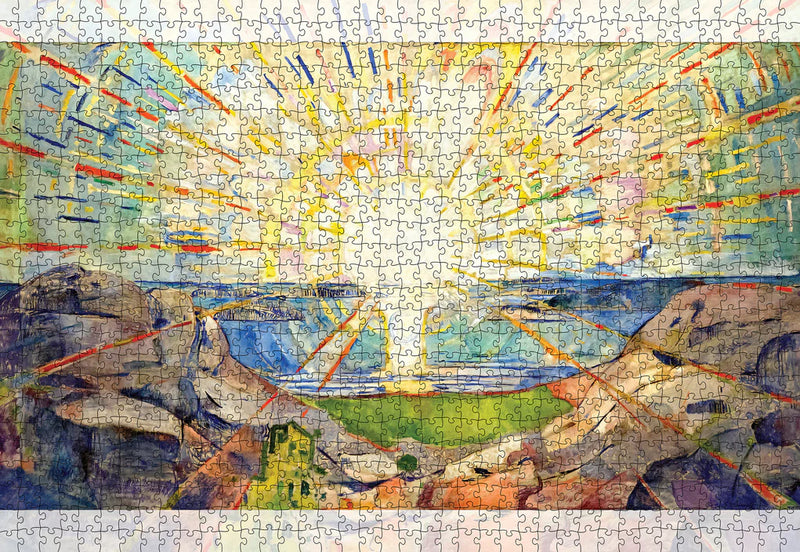 Edvard Munch: The Sun Puzzle (1,000) - Back in Stock!