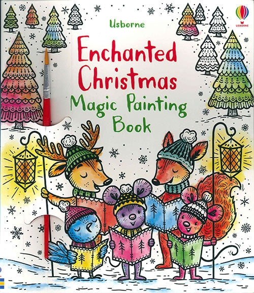 Enchanted Christmas Magic Painting Book