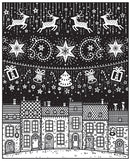 Enchanted Christmas Magic Painting Book