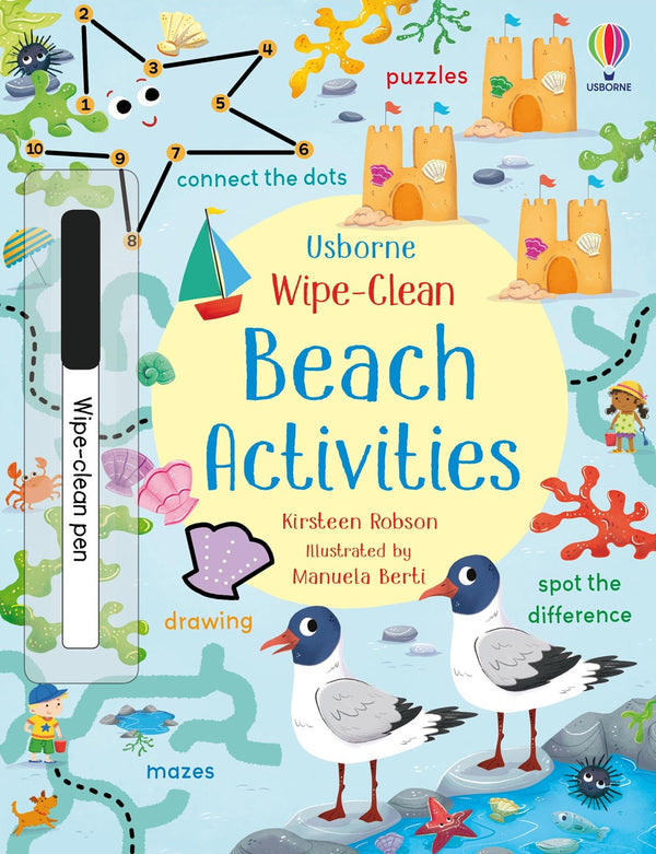 Wipe-Clean Beach Activities