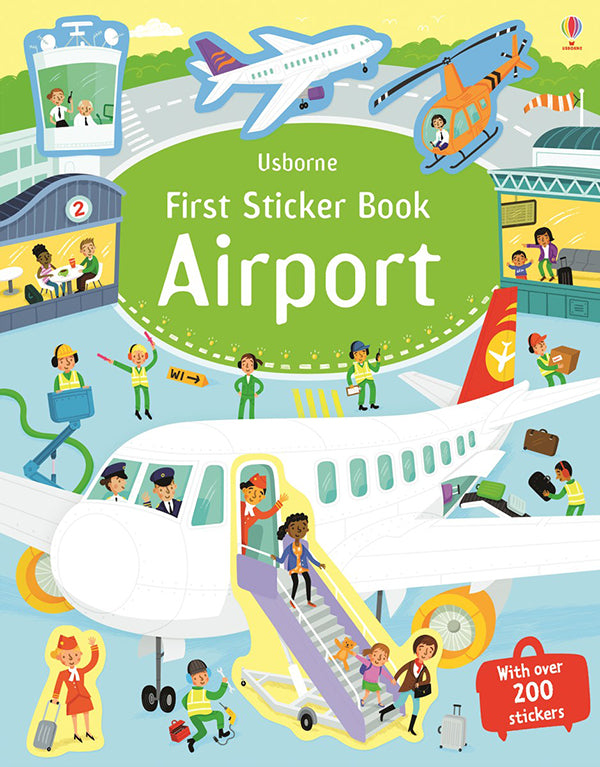 First Sticker Book Airport (coming May 2024)