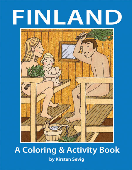 Finland Coloring & Activity Book