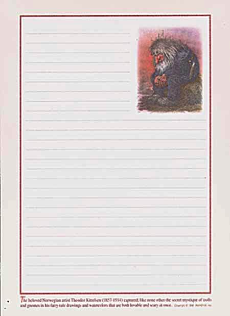 Troll Lined Notepad