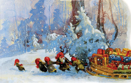 Svein Solem's Tomten Christmas Cards
