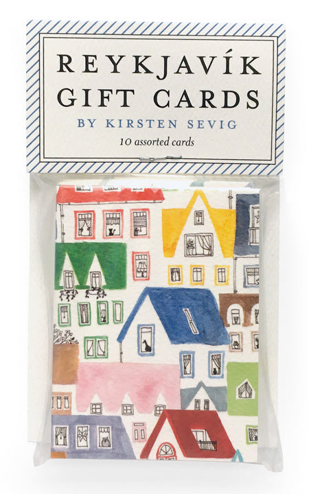 Reykjavik Gift Enclosure Cards