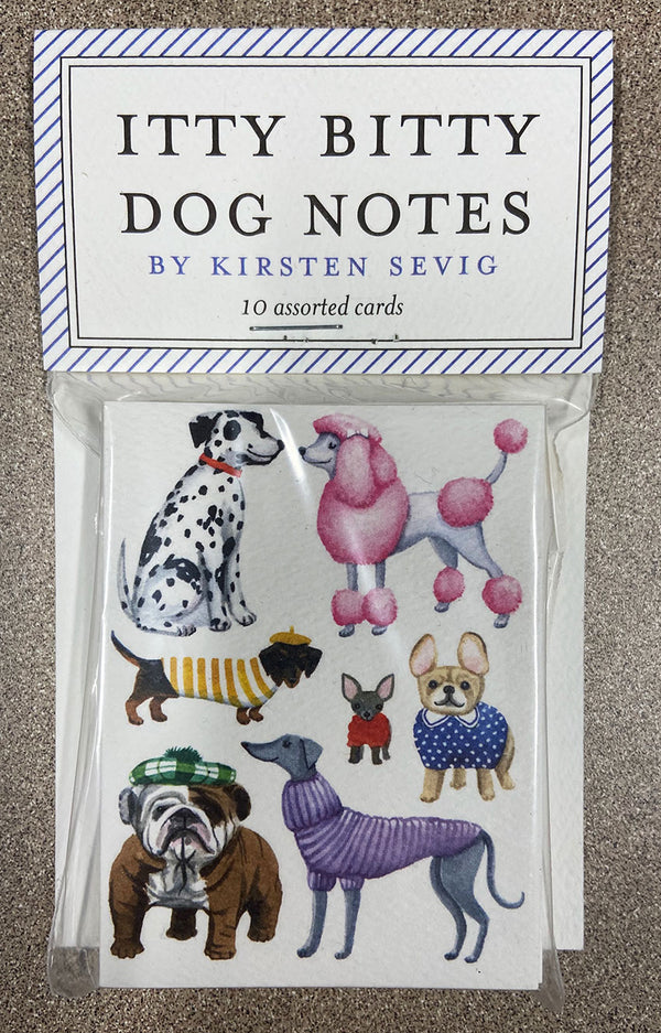 Itty Bitty Dog Notes (Gift Enclosure Cards)