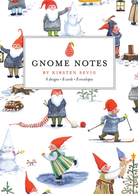 Happy Holidays Winter Gnome – Kitchen Tea Towel