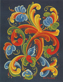 Rosemaling Card Pack