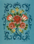 Rosemaling Card Pack