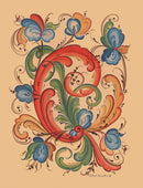 Rosemaling Card Pack