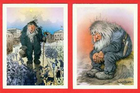 Theodor Kittelsen Troll Cards