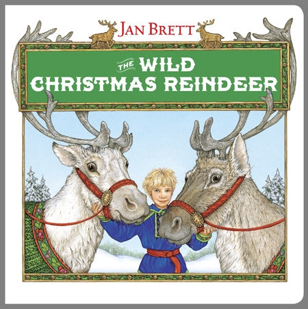 Wild Christmas Reindeer Board Book