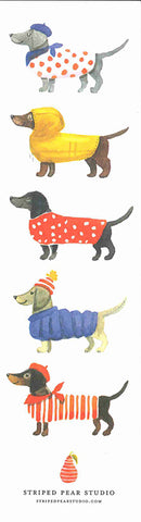 Dapper Dachshunds Bookmark