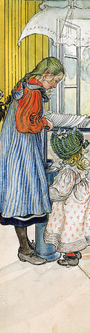 Carl Larsson Bookmark - Churning Butter
