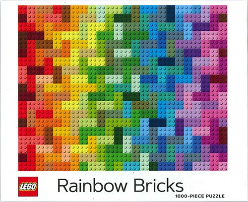 LEGO Rainbow Brick Puzzle - 1,000-Piece