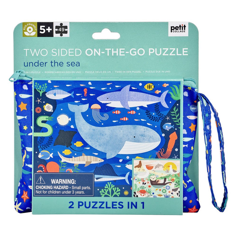 Two-Sided On-the-Go Puzzle Under the Sea