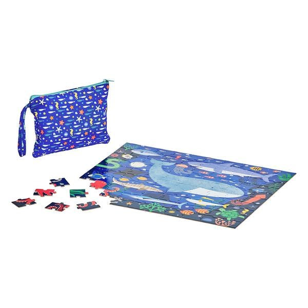 Two-Sided On-the-Go Puzzle Under the Sea