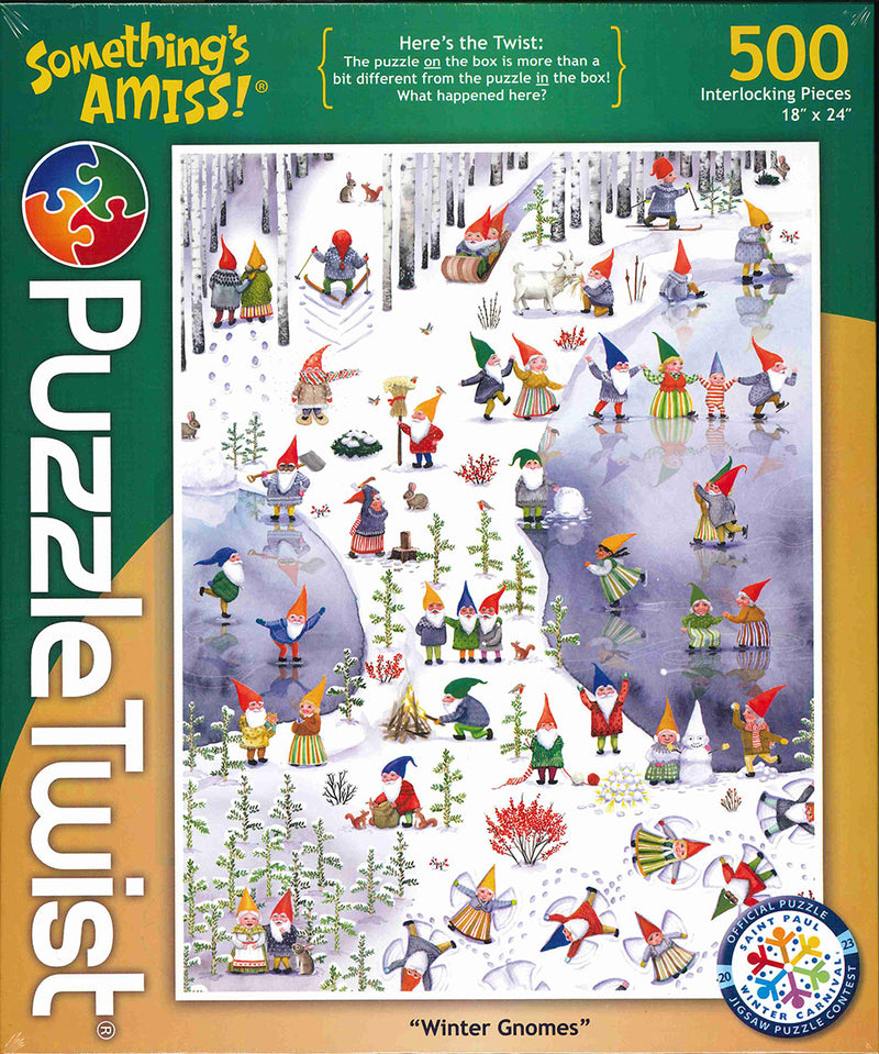 Winter Gnomes 500-Piece Puzzle