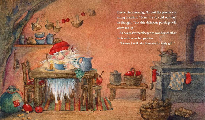 Norbert the Winter Gnome (board book)