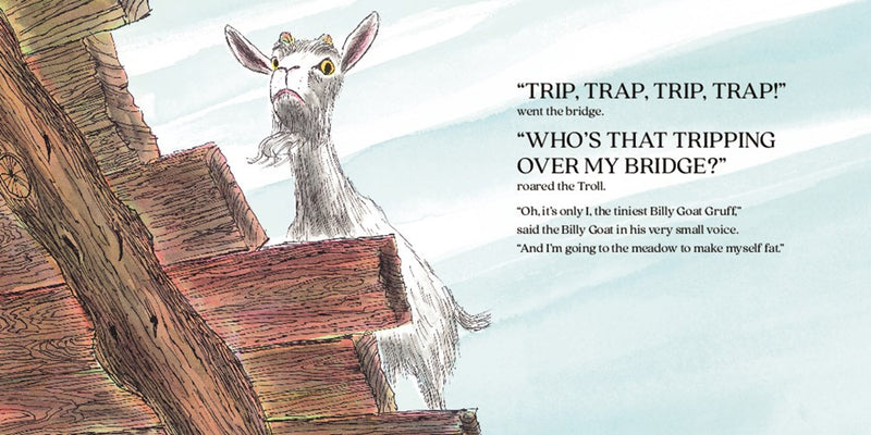Three Billy Goats Gruff (board book)