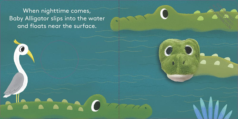 Baby Alligator: Finger Puppet Book