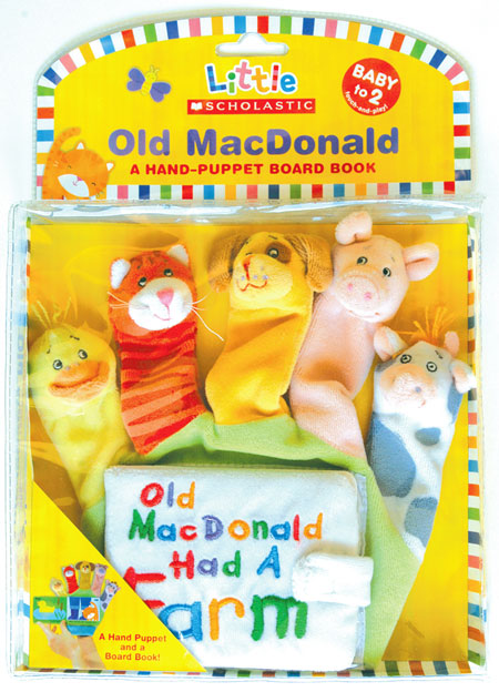 Old MacDonald Had a Farm (hand puppet book)