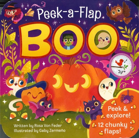 Boo: A Peek-a-Flap Book